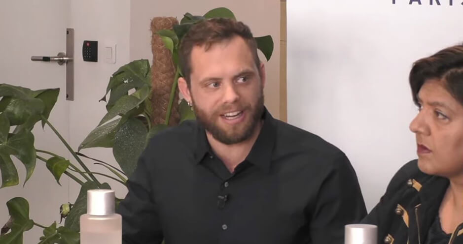 Dawson Jope during Roundtable "Changing the Narrative on Gender Leadership" - HEC Paris