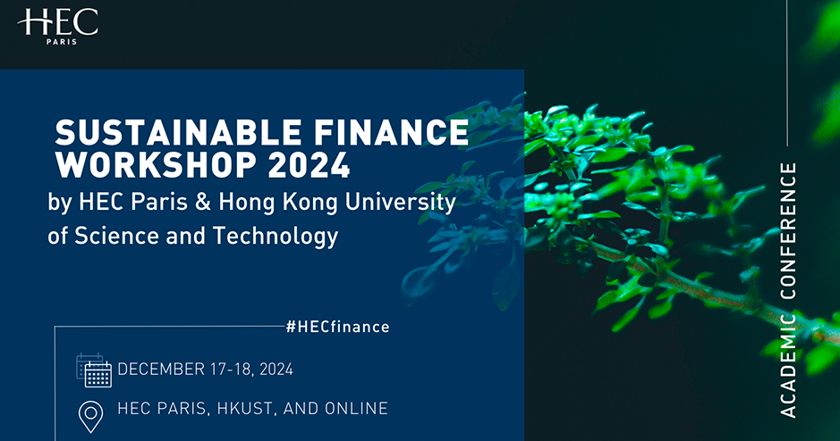HEC Paris and HKUST Pioneer Sustainable Finance Research Across ...