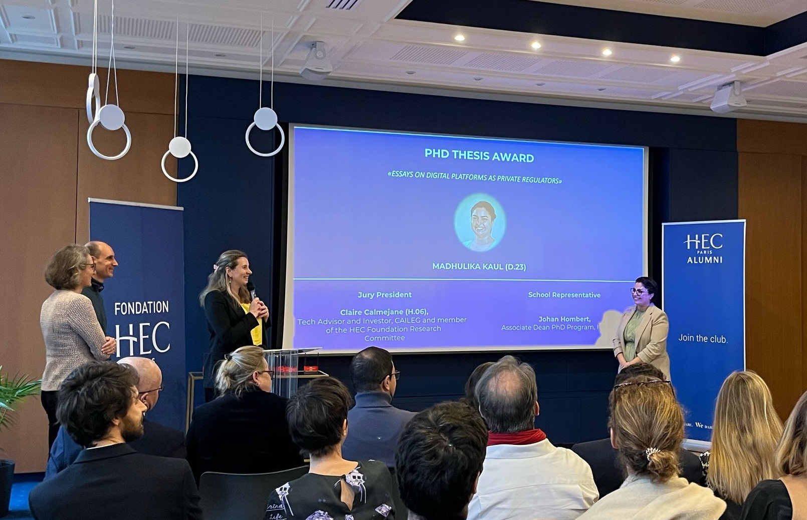 Madhulika Kaul HEC Foundation Award 2024