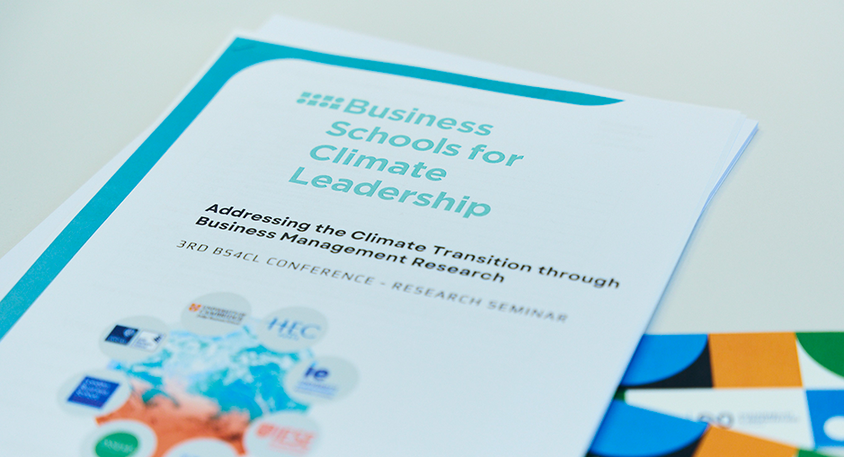 Business school for climate Leadership