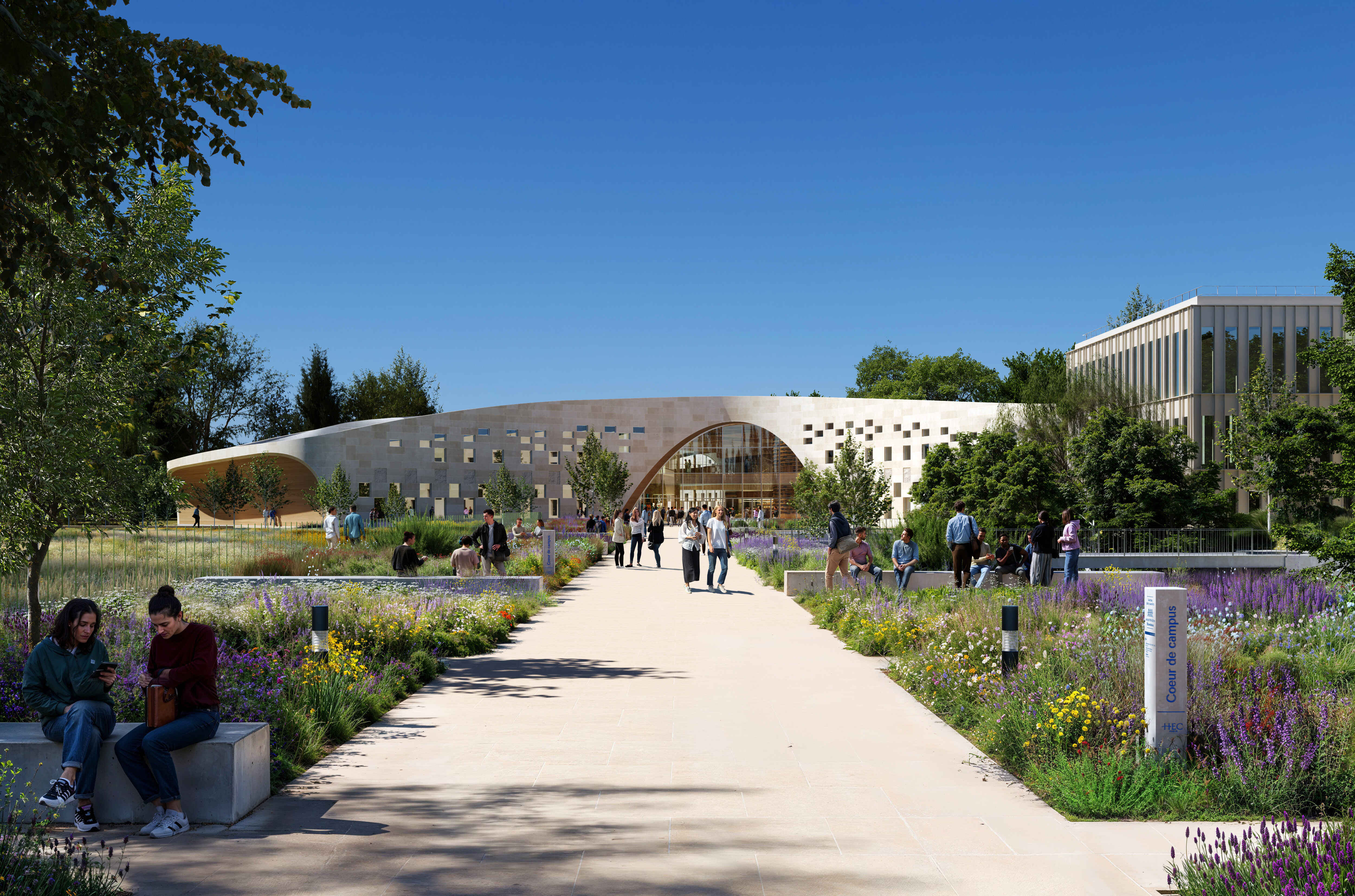 Campus extérieur Copyright SORA