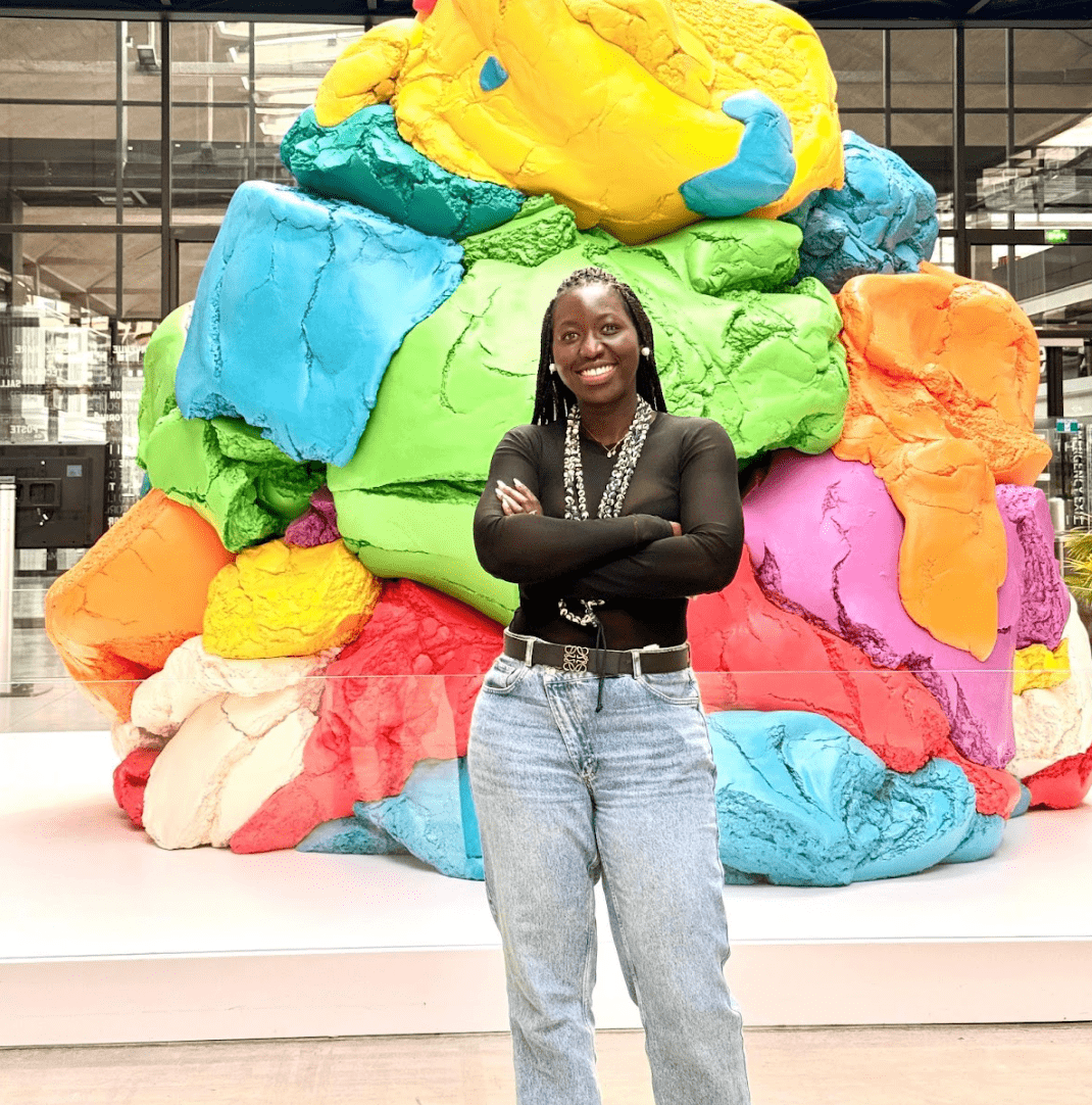 Fatou Dieng at Station F in Paris with Incubateur HEC Paris