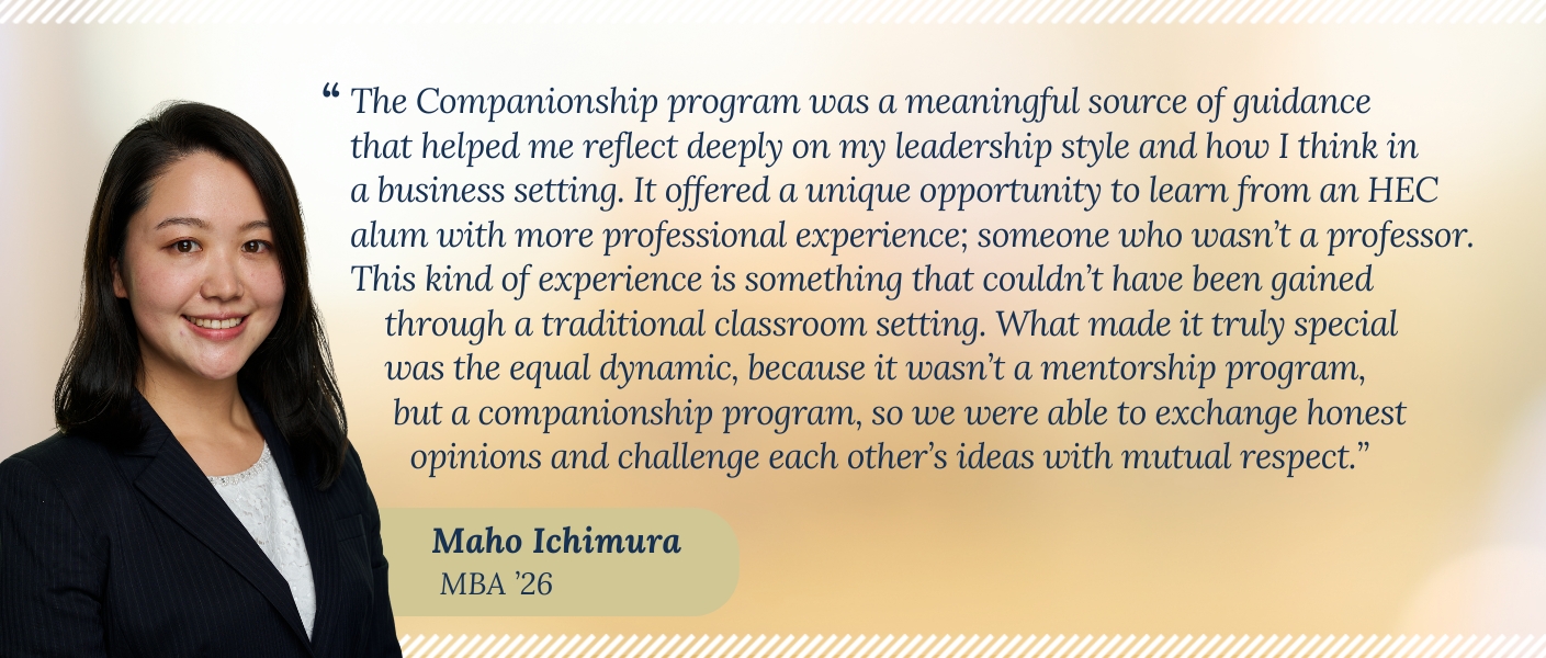 Maho Ichimura-Companionship-MBA