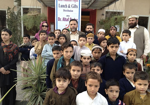 Momi with the first batch of CPRT participants