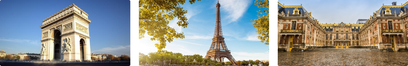 Paris and Versailles