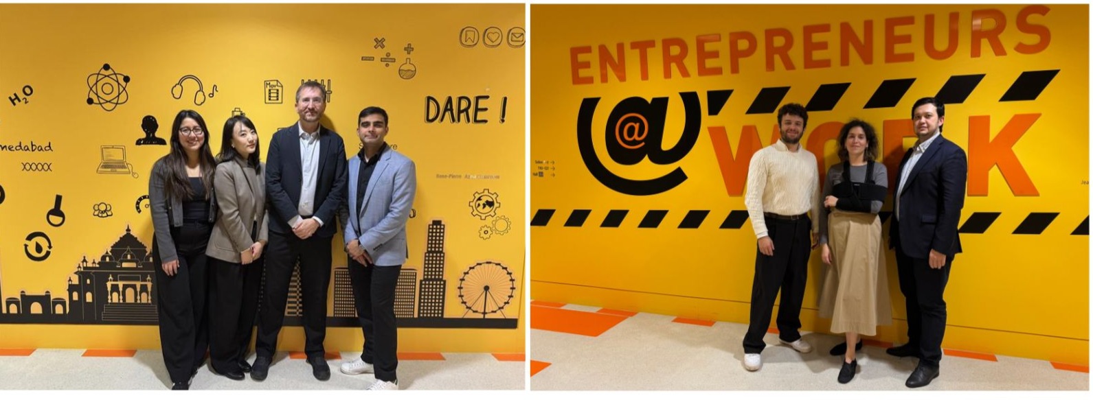 Lab2Biz Winning Teams pose for a group photo