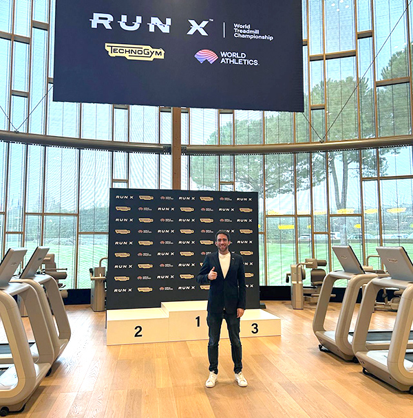 EMBA alumnus Luca Stefanutti at Technogym