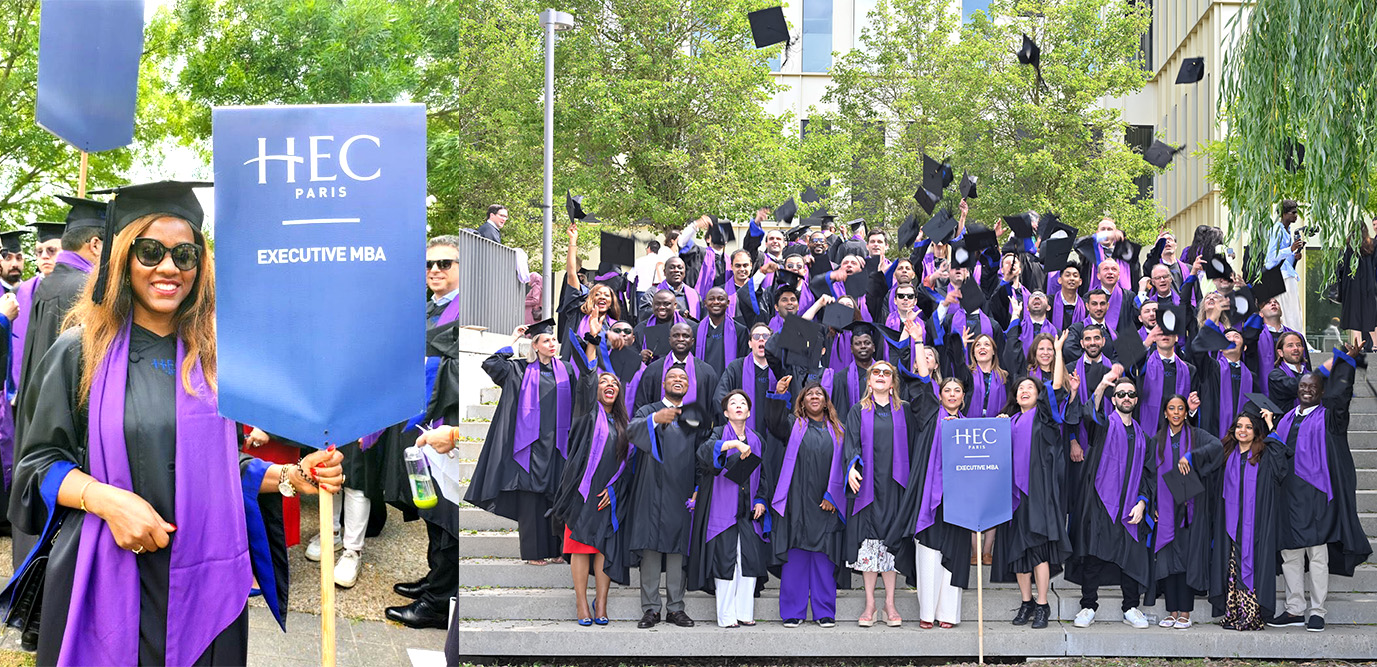 Sandrine Wamy EMBA graduation J24
