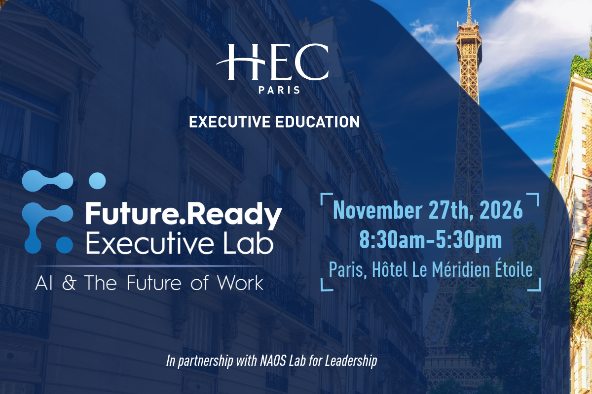 Future Ready Executive Lab: AI & the Future of Work