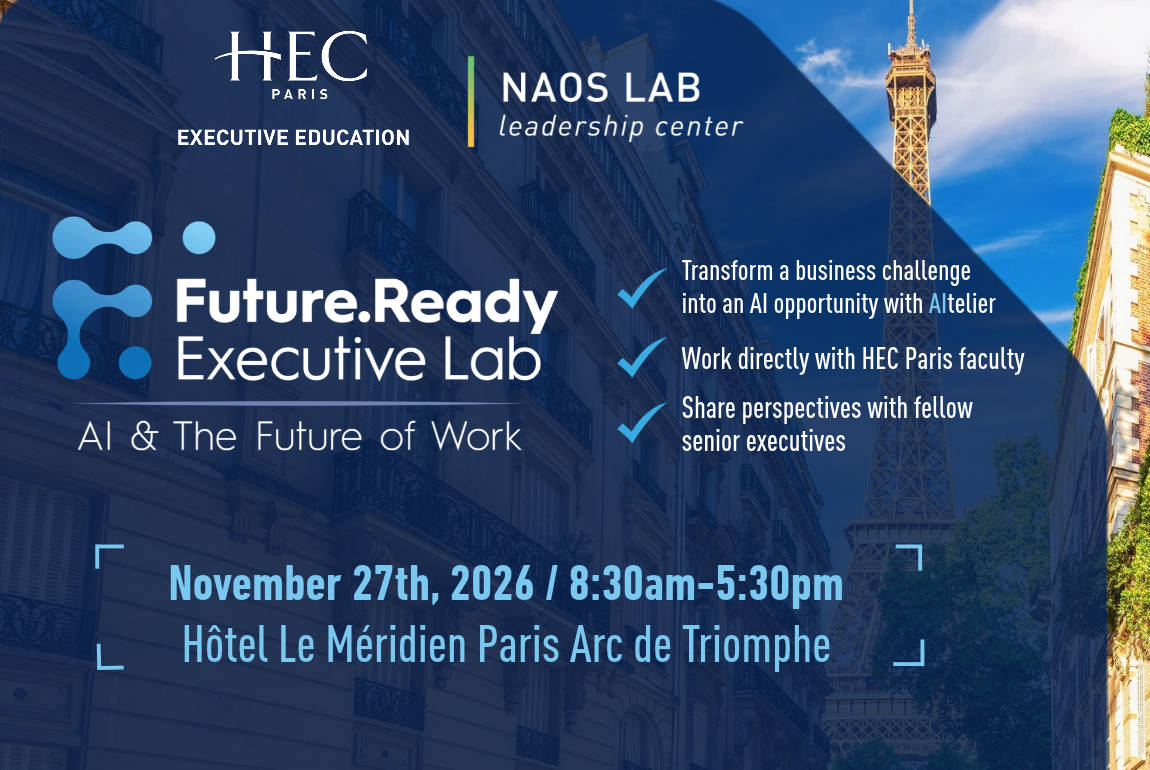 Future Ready Executive Lab: AI & the Future of Work