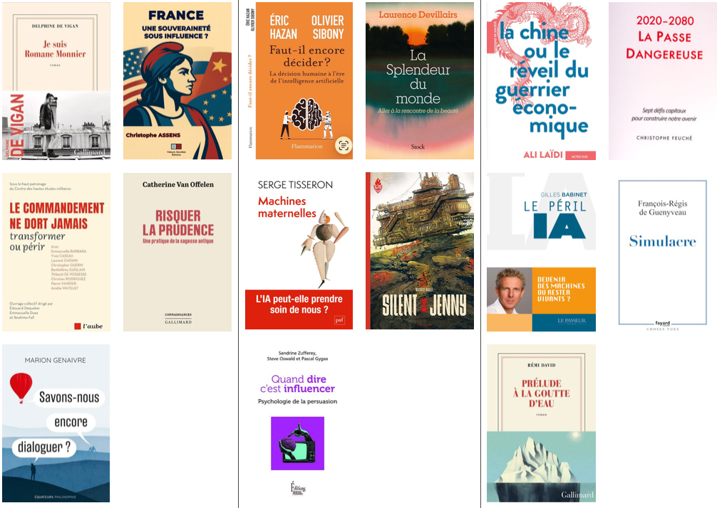Les 15 ouvrages sélectionnées pour le Prix du livre HLU 2026 sur le leadership