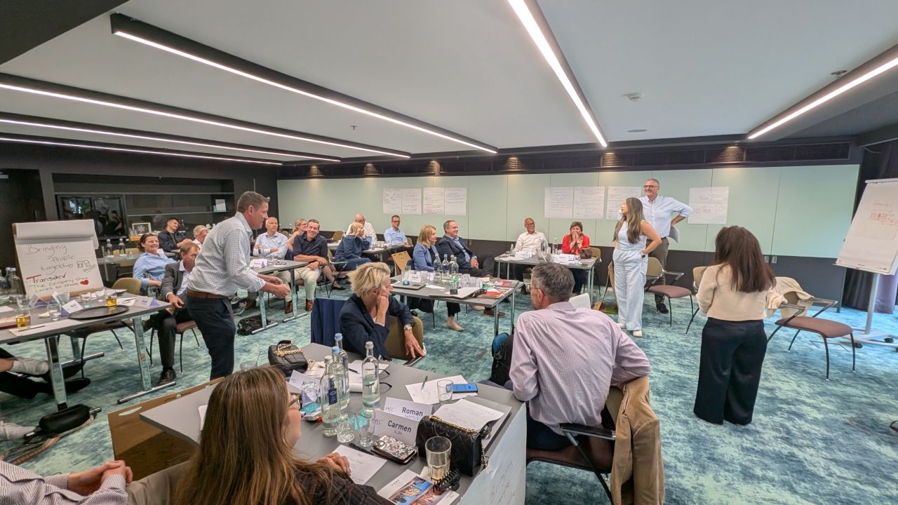 Transdev's cohort in Munich with HEC Paris