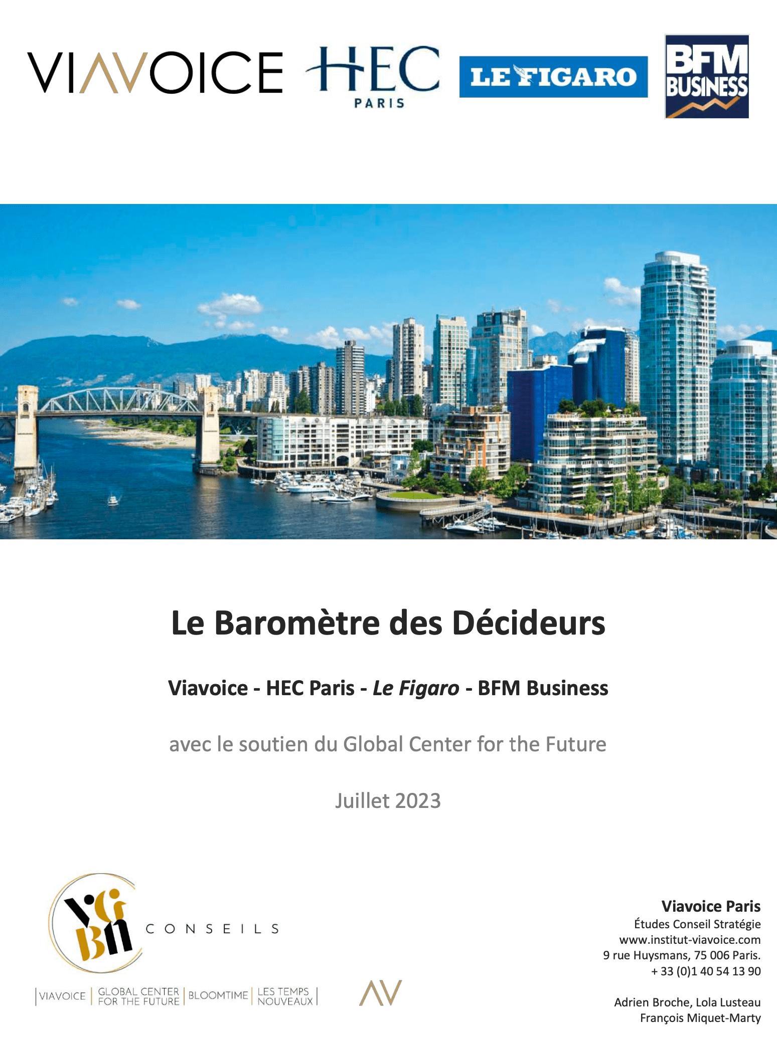Baromètre Décideurs Juillet 2023