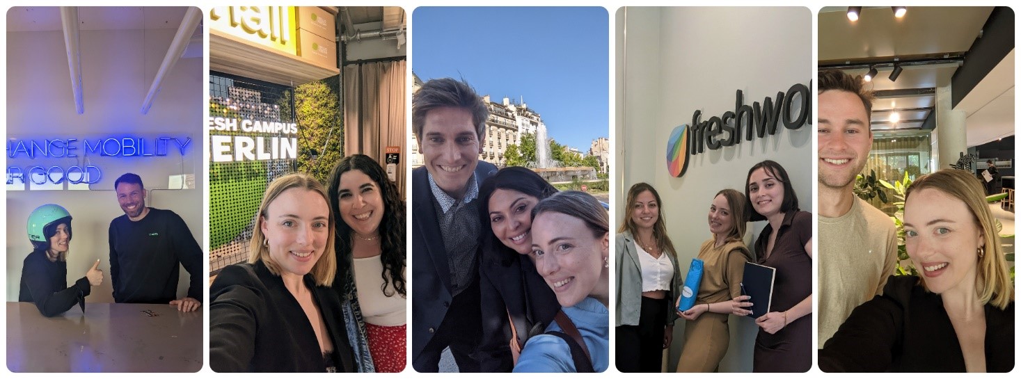 HEC Employer Engagement Manager Rachel Cooper meets on-site with company reps and supports MBA club visits. 