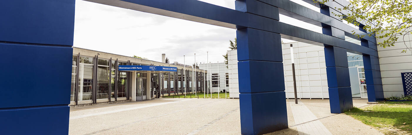 Vue du campus HEC à Jouy-en-Josas - © Aurélia Blanc 2017