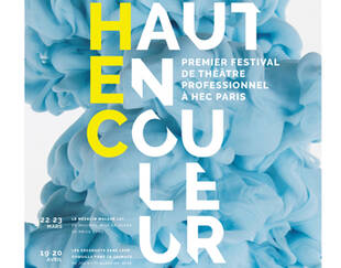 Festival Haut en couleur à HEC Paris - La Poursuite du Bleu