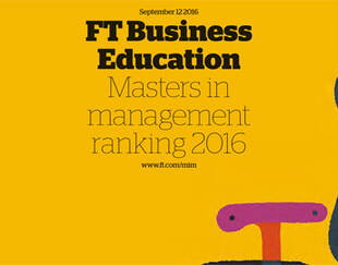 HEC Paris comes out second in FT world ranking for Masters in Management - FT 2016