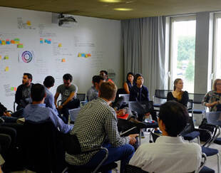 Les étudiants dans le MBA Entreprenariat séduisent les pros avec leur pitch - HEC Paris 2016