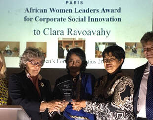 Prix HEC Paris de la dirigeante africaine pour l’innovation sociale remis lors du Womens Forum de l'ïle Maurice - HEC Paris 2016