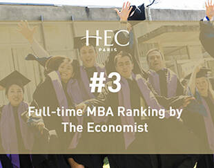HEC Paris- Classement MBA The Economist - nov. 2019