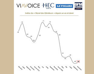 Baromètre des décideurs Viavoice – HEC Paris pour Le Figaro et BFM Business - Novembre 020