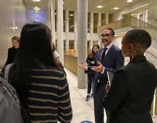 Facing the Challenges of DE&I in the Corporate World - Ryan Patel with HEC Paris MBA students - HEC Paris 2022