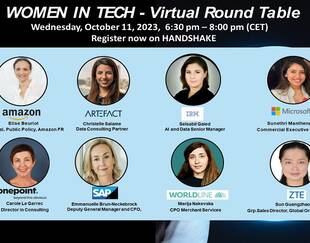 Women in Tech @ HEC Paris Poster