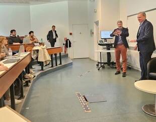  Alain Rauscher, co-founder and CEO of Antin Infrastructure Partners, and an HEC graduate, delivered a very inspirational talk to HEC Paris students as part of the Antin IP Private Equity and Infrastructure Certificate. 