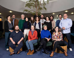 Les 12 membres de la promotion 7 de l'Accélérateur ESS