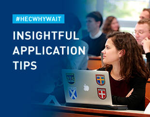 Vignette Admissions tips article