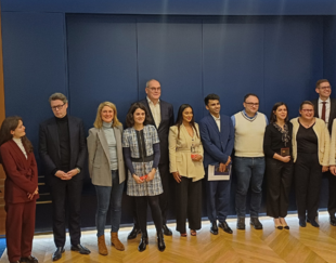 HEC students receiving Foundation awards