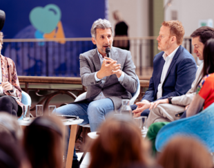 Eloic Peyrache, Dean of HEC Paris - Business Schools for Climate Leadership (BS4CL) alliance, took center stage during the session “Learn. Lead. Transform: Business Schools for Climate Leadership” at ChangeNOW 2025