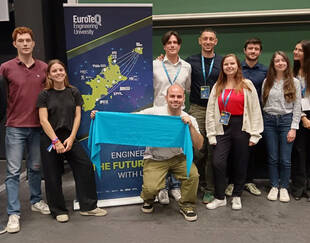 EuroTeQathon 2025 - Group photo HEC students & staff