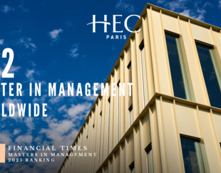 FT Masters in Management 2025 Ranking - HEC Paris ranks 2 worldwide