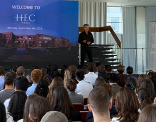Dean Eloïc Peyrache Welcomes New Master’s Students with a Call to Transformation - September 1, 2025 on HEC paris campus