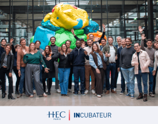 Incubateur HEC Paris 2026 Winter Batch during startup founders welcome day at Station F, Paris, France
