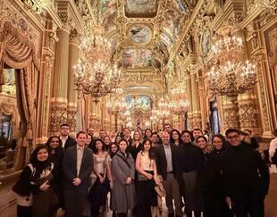 MBA participants at Opera Garnier
