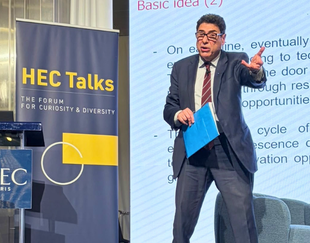 Conference of Nobel Laureate Philippe Aghion at HEC Paris on : “Do ideas become harder to find?” - September 14, 2026 - c HEC Paris