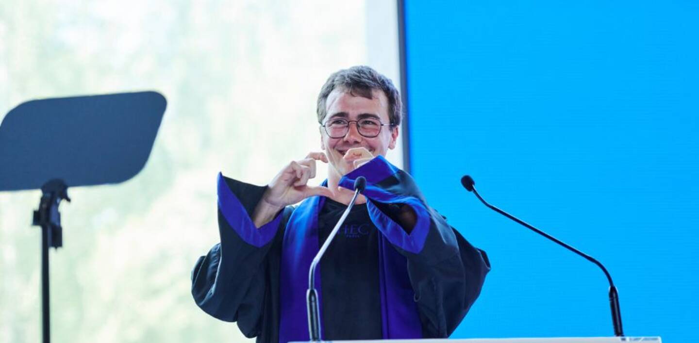 Eric Fradet graduation