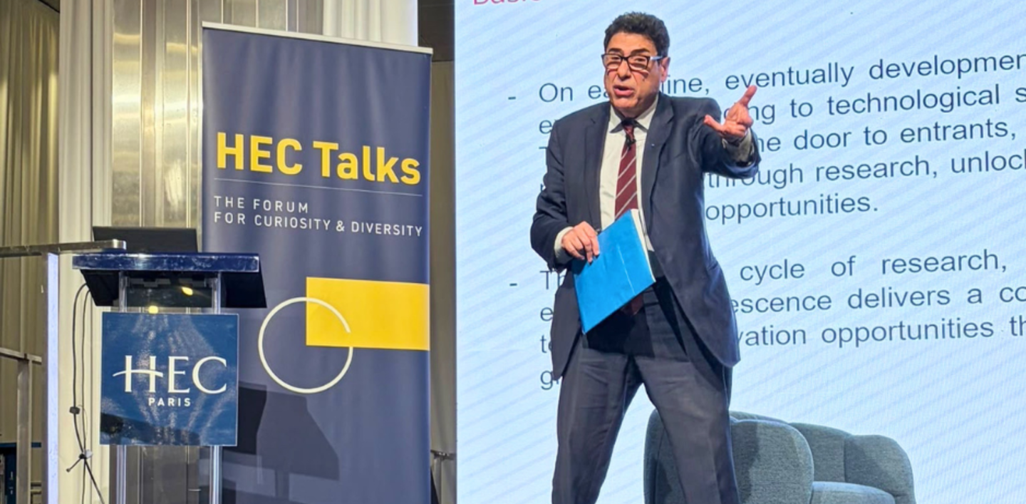 Conference of Nobel Laureate Philippe Aghion at HEC Paris on : “Do ideas become harder to find?” - September 14, 2026 - c HEC Paris