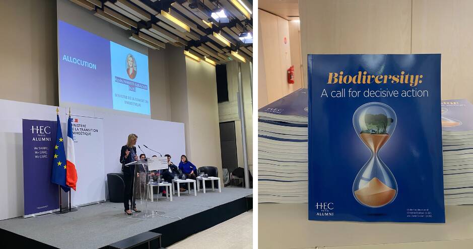 French Minister Backs HEC White Paper on Biodiversity - HEC Paris 2022