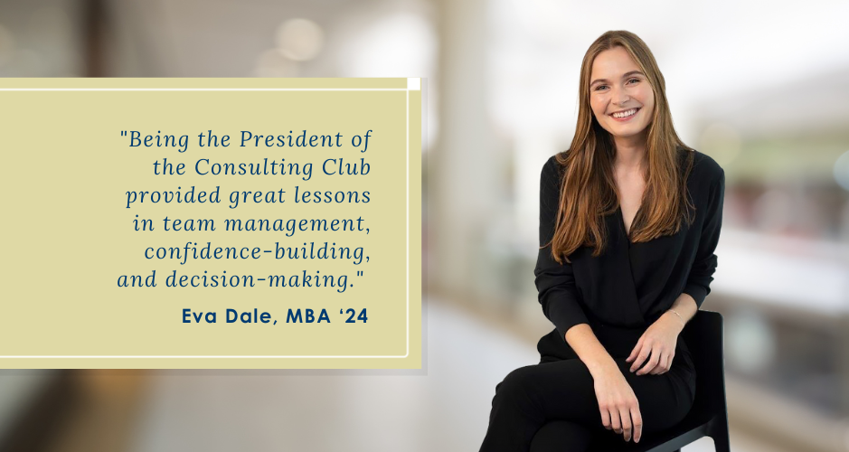 Eva Dale discusses why she chose the HEC Paris MBA