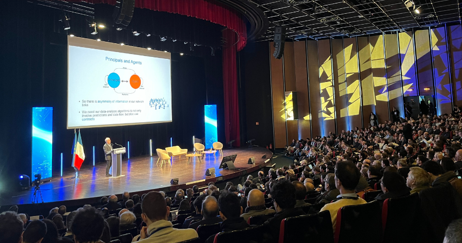 Professor Michael Jordan opens the ‘AI, Science and Society’ conference organized by Hi!PARIS on February 2024