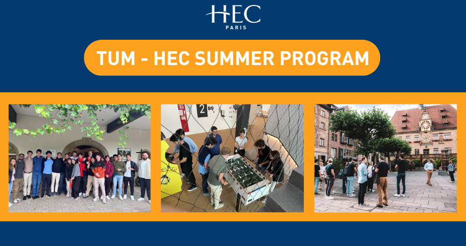 Banner image TUMxHEC Summer Program Fringe Events