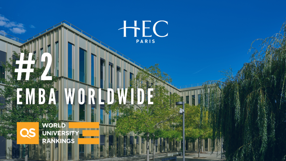 HEC Paris Ranked #2 Worldwide in the 2025 QS Executive MBA Rankings ...