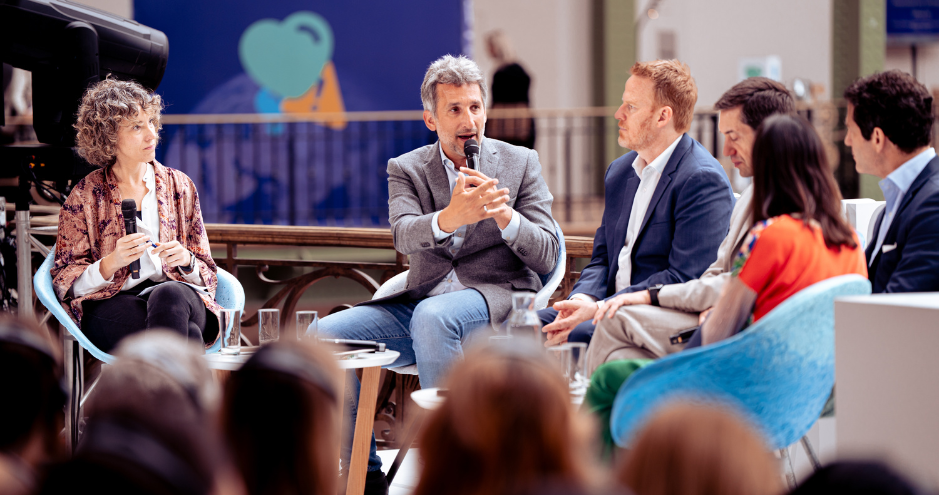 Eloic Peyrache, Dean of HEC Paris - Business Schools for Climate Leadership (BS4CL) alliance, took center stage during the session “Learn. Lead. Transform: Business Schools for Climate Leadership” at ChangeNOW 2025