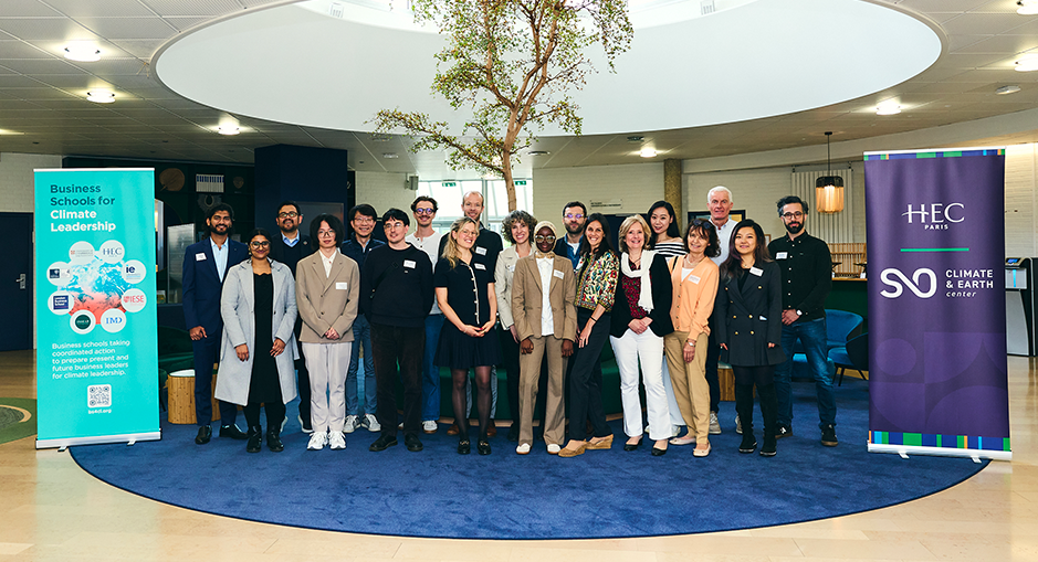Young Researchers Converge at HEC Paris to Rethink Climate Leadership