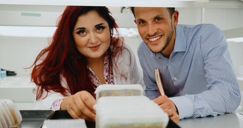 Dr Dali Rashid and Fabien Koutchekian, co-founders of Genomines