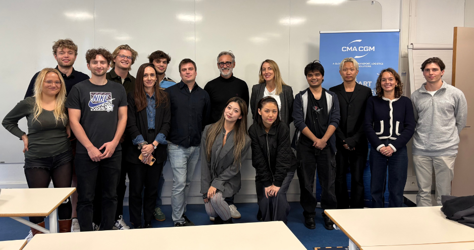 HEC Paris Digital Major Students Design AI-Powered Market Intelligence Solutions with Global Logistics Leader CMA CGM - September 2025 c HEC Paris