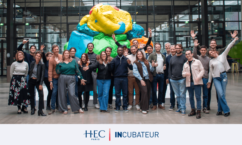 Incubateur HEC Paris 2026 Winter Batch during startup founders welcome day at Station F, Paris, France